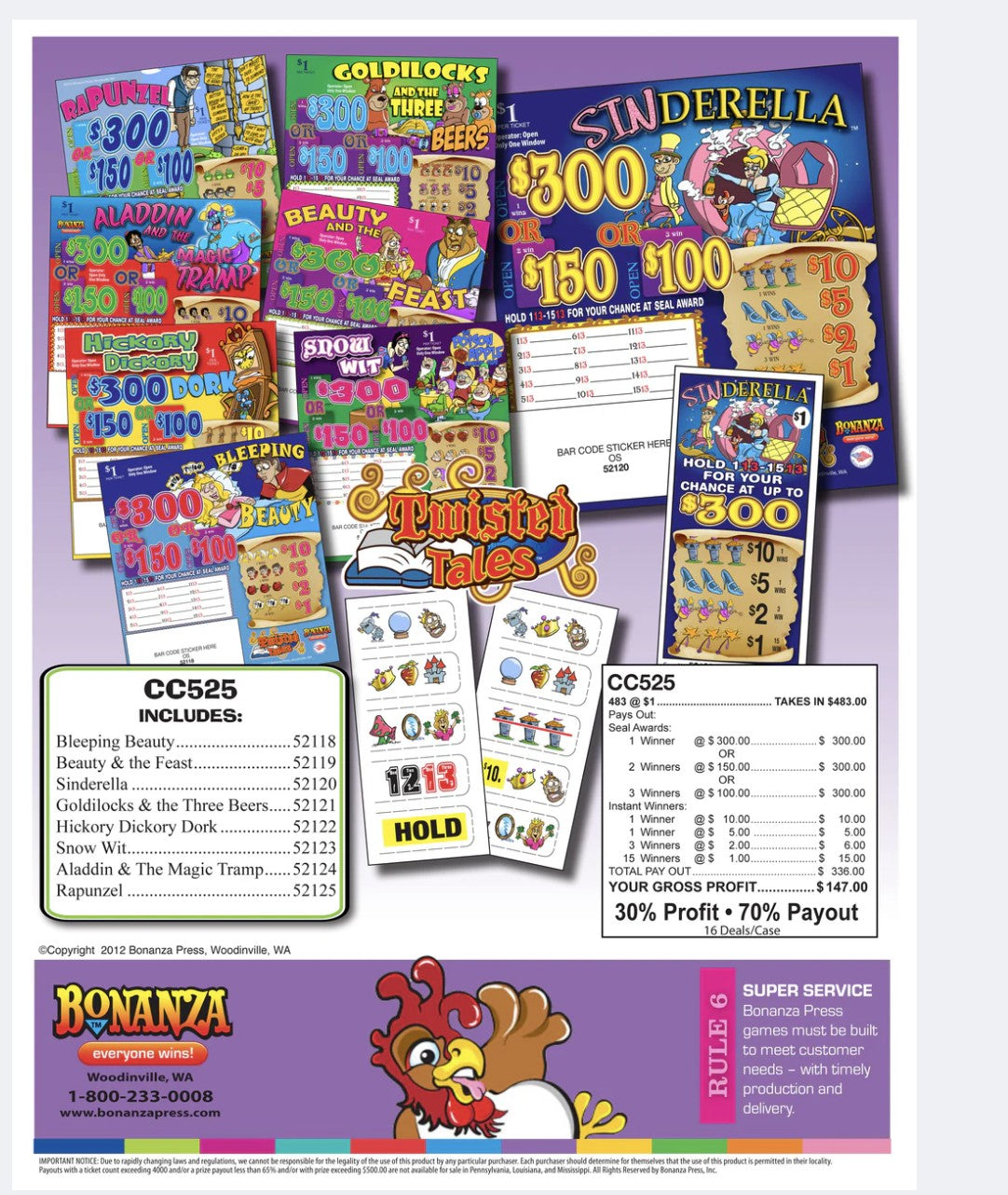 PICK 5 $150 PACK