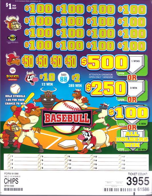 BASEBULL 3,955 ct- Chip