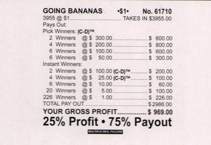GOING BANANAS 3,955 ct Chip