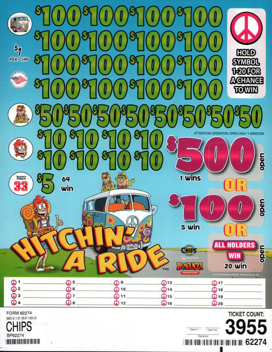 HITCHIN A RIDE 3,955 ct Chip