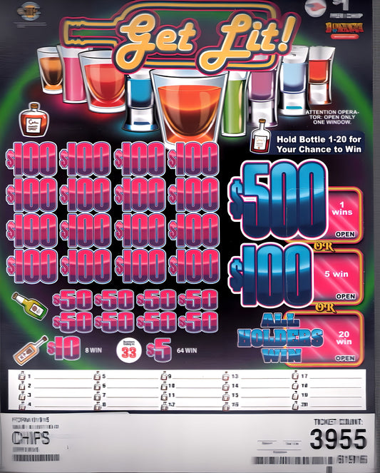 GET LIT 3,955 ct Chip