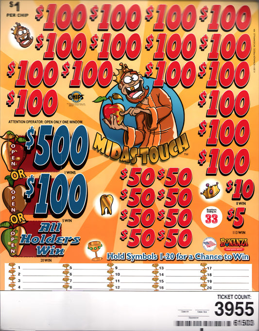 MIDAS TOUCH 3,955 ct Chip