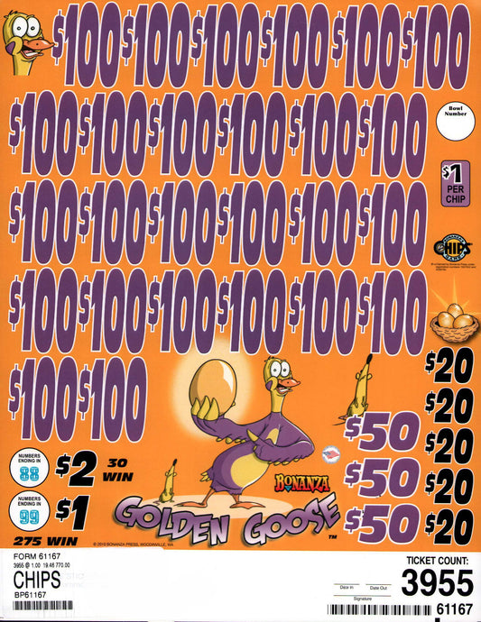 GOLDEN GOOSE 3,955 ct Chip