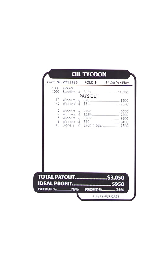 OIL TYCOON 12,000 ct Jar Ticket