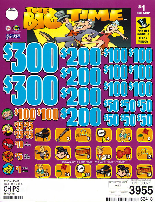 THE BIG TIME 3,955 ct Chip