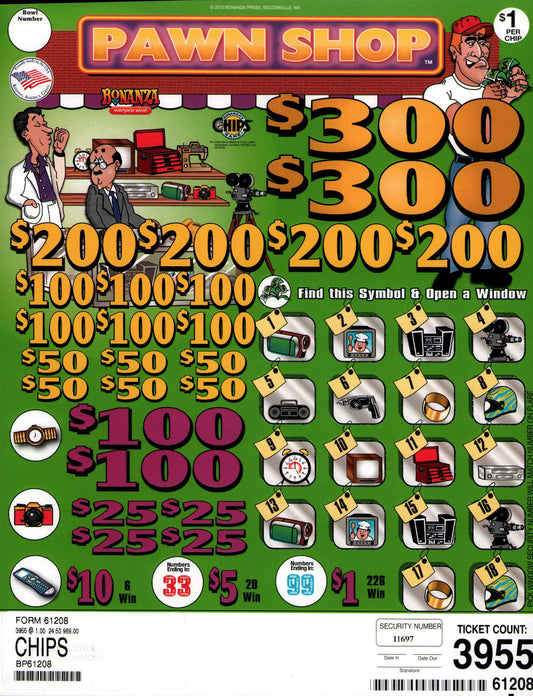 PAWN SHOP 3,955 ct Chip