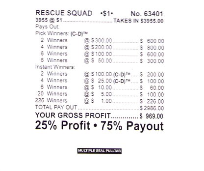 RESUCE SQUAD 3,955 ct Chip