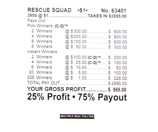 RESUCE SQUAD 3,955 ct Chip